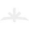 Ekena Millwork Alberta Architectural Grade PVC Gable Bracket, 72"W x 33"H x 4"D x 6"F, 11/12 Pitch GBP072X33X0406ALB00 - alternate 5